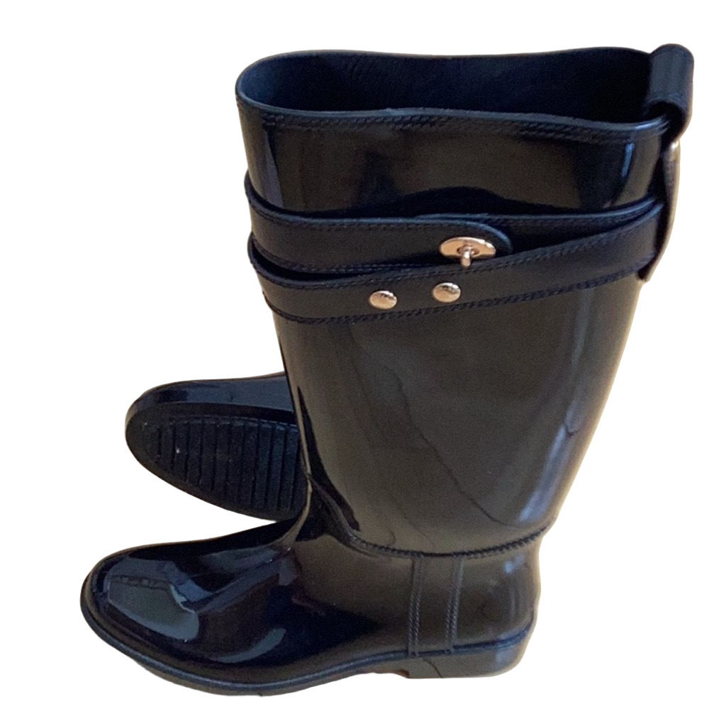 Coach Talia Rubber Rainboots size 6 - Picture 1 of 16